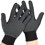 5 đôi găng tay nylon mỏng thoáng khí hạt silicone chống trượt đi bộ đường dài đi xe ngoài trời