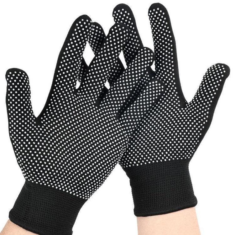 5 đôi găng tay nylon mỏng thoáng khí hạt silicone chống trượt đi bộ đường dài đi xe ngoài trời