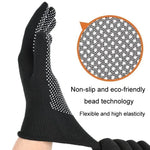 5 đôi găng tay nylon mỏng thoáng khí hạt silicone chống trượt đi bộ đường dài đi xe ngoài trời
