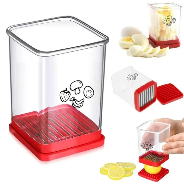 Dụng cụ cắt rau củ quả đa năng gia dụng có tấm đẩy