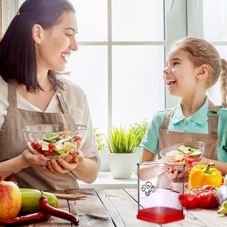 Dụng cụ cắt rau củ quả đa năng gia dụng có tấm đẩy
