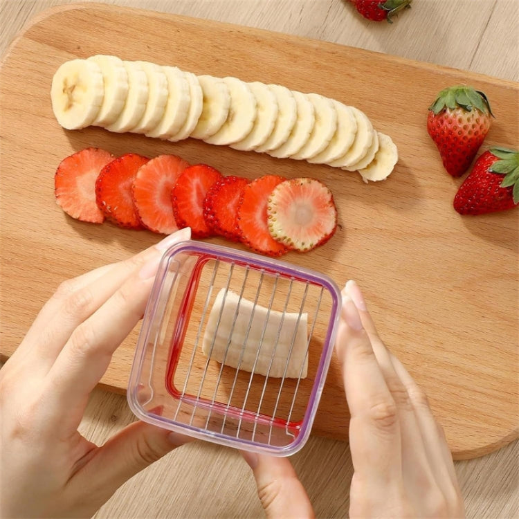 Dụng cụ cắt rau củ quả đa năng gia dụng có tấm đẩy