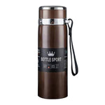 Cốc giữ nhiệt bằng thép không gỉ 316 dung tích lớn bình chân không du lịch ngoài trời có thể mang theo trên xe, 800ml, 1000ml