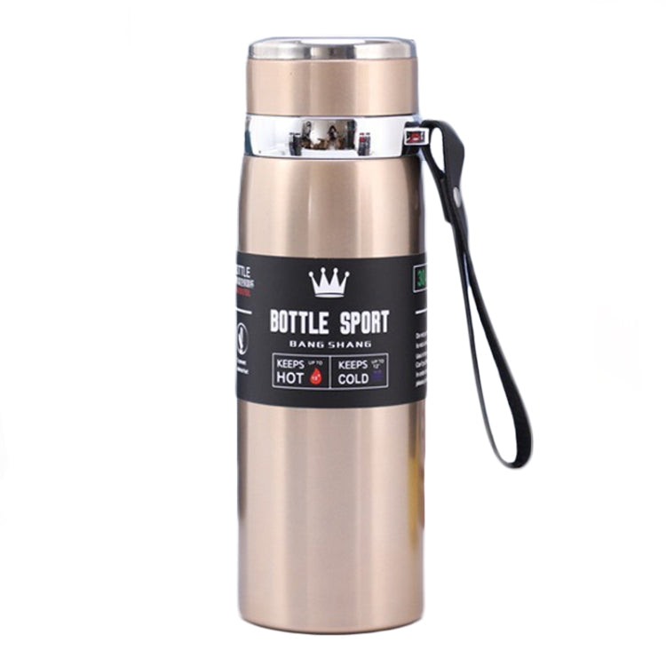 Cốc giữ nhiệt bằng thép không gỉ 316 dung tích lớn bình chân không du lịch ngoài trời có thể mang theo trên xe, 800ml, 1000ml