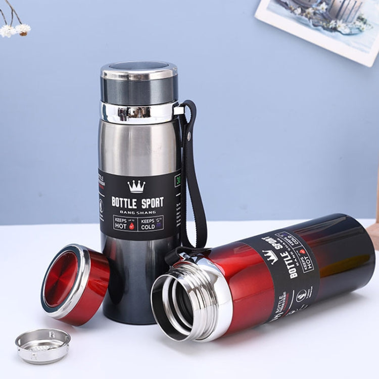 Cốc giữ nhiệt bằng thép không gỉ 316 dung tích lớn bình chân không du lịch ngoài trời có thể mang theo trên xe, 800ml, 1000ml