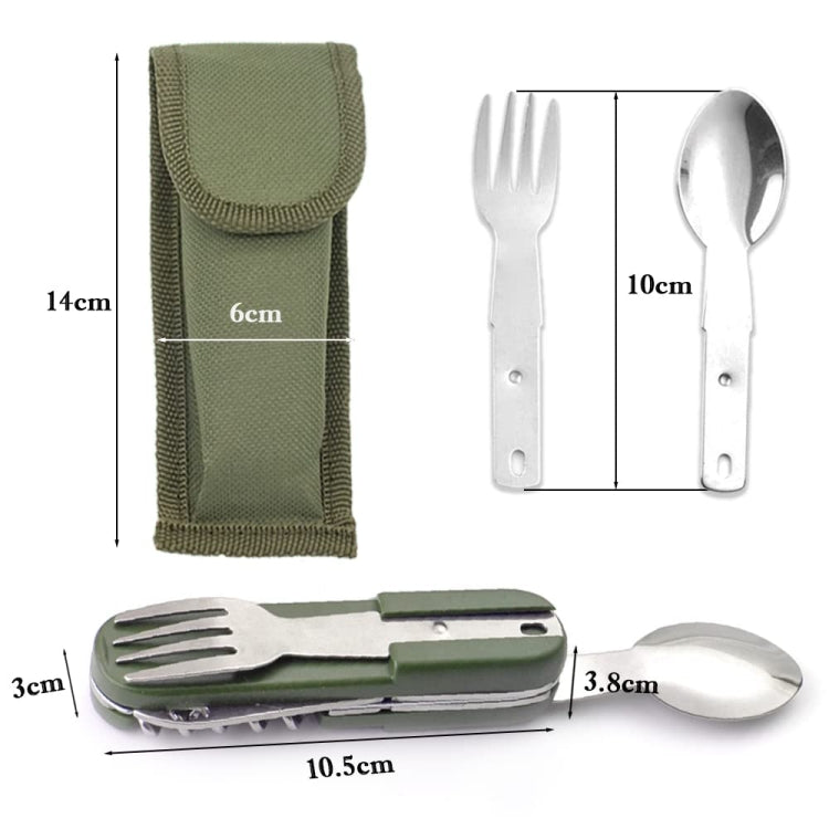 Bộ dụng cụ ăn uống gấp gọn đa năng 7 trong 1 SY-FT008 cho cắm trại ngoài trời
