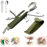 Bộ dụng cụ ăn uống gấp gọn đa năng 7 trong 1 SY-FT008 cho cắm trại ngoài trời