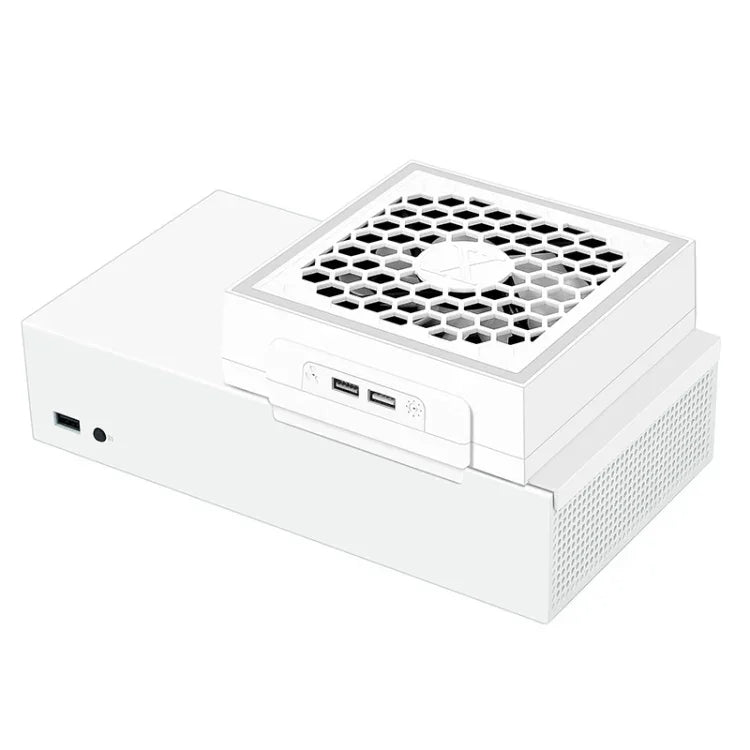 Quạt làm mát gắn bên cạnh RGB có đèn màu cho máy XBOX Series S, dành cho XBOX Series S