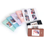 Album lưu trữ ảnh 64 mảnh kích thước 5 inch, màu trắng, đen, xanh nhạt, nâu, xanh lá, hồng, xanh dương, tím