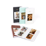 Album lưu trữ ảnh 64 mảnh kích thước 5 inch, màu trắng, đen, xanh nhạt, nâu, xanh lá, hồng, xanh dương, tím