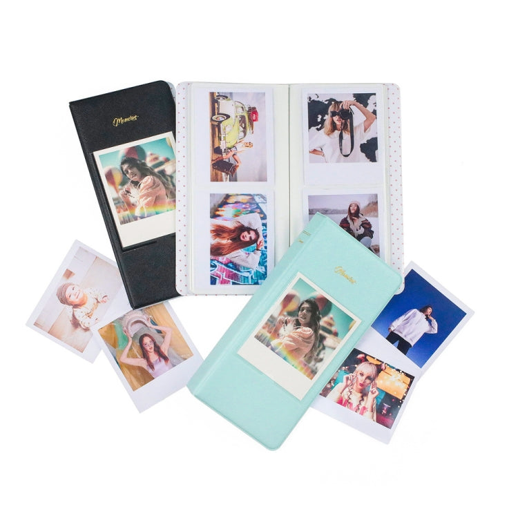 Album lưu trữ ảnh 64 mảnh kích thước 5 inch, màu trắng, đen, xanh nhạt, nâu, xanh lá, hồng, xanh dương, tím