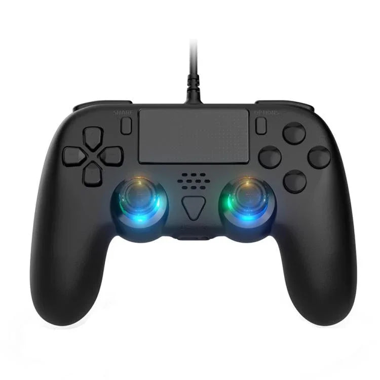 For PS5 / PS5 Slim / PC Wired Controller with Macro Programming Six-axis Gyro, Wired