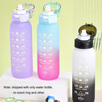 Bình nước thể thao dung tích lớn 1000ml bằng Tritan màu chuyển sắc ngoài trời