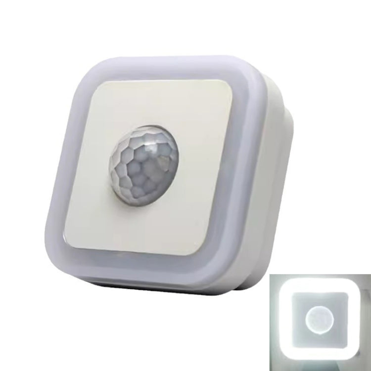 Đèn cảm biến tự động LED cho người dùng trong nhà, đèn ngủ không dây cắm điện, đèn cầu thang hành lang, phích cắm Mỹ, 3W