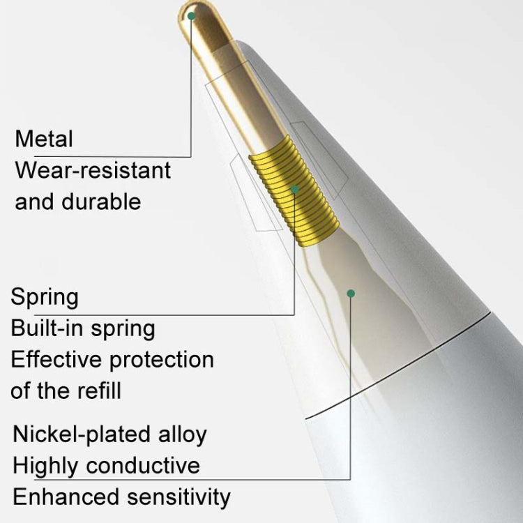 Đầu bút thay thế cho Apple Pencil Series, đầu sửa đổi, vỏ trắng kéo dài 4.0 đầu bạc, vỏ trắng tiêu chuẩn 3.5 đầu bạc, vỏ trắng đầu tròn 3.0 đầu bạc, vỏ trắng kéo dài 4.0 đầu vàng, vỏ trắng tiêu chuẩn 3.5 đầu vàng