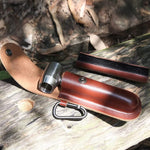 Outdoor Camping Survival Drill Bit Drilling Chopping Wood Tools, Gray, Brown