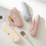 Silicone Makeup Brush Storage Bag Portable Travel Storage Bag Large Capacity Cosmetic Organizer