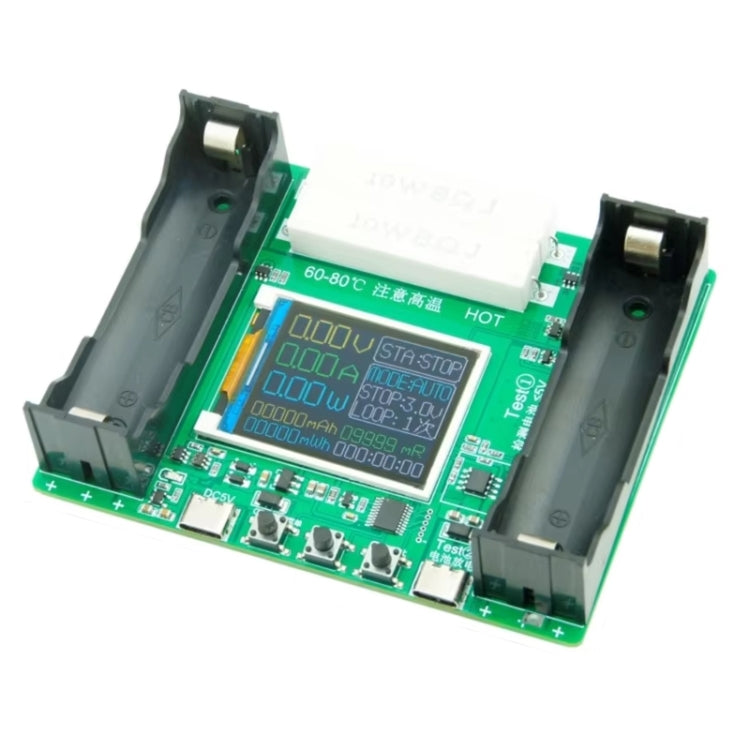 Máy kiểm tra dung lượng pin lithium 18650, tự động sạc xả và đo điện trở trong