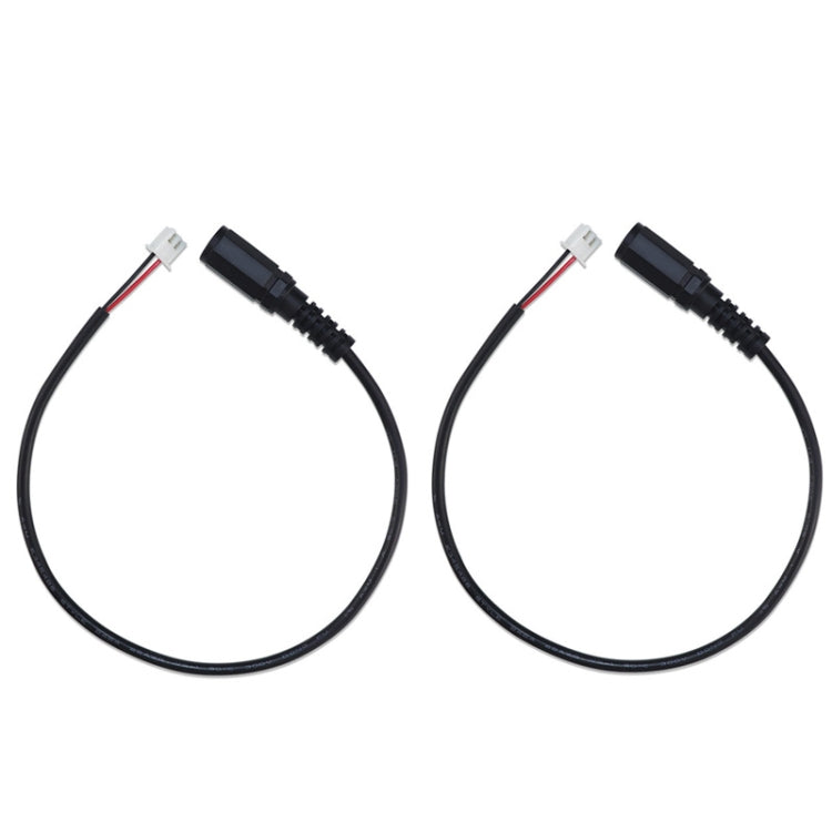 2 chiếc cáp kết nối bo mạch chủ DC 5.5 x 2.1mm cái sang đầu nối XH2.54