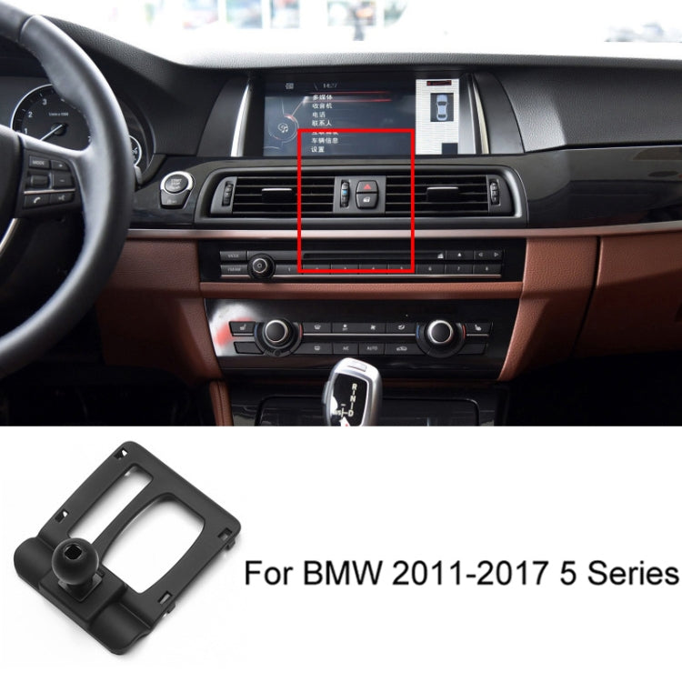 For BMW Car Air Outlet Modified Mobile Phone Holder Base, 05-12 3 Series, 08-13 X5/X6, 09-15 7 Series, 11-16 X3/X4, 10-17 5GT  Imported, 11-17 5 Series, 11-17 5 Series Universal Applicable to Double Rollers, 12-15 X1, 13-19 3 Series/4 Series           ...