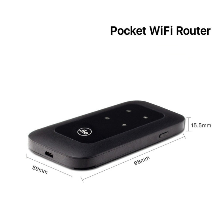 Jio MF680S Bộ phát WiFi SIM Card 4G+ di động, Phiên bản châu Âu, Phiên bản châu Á