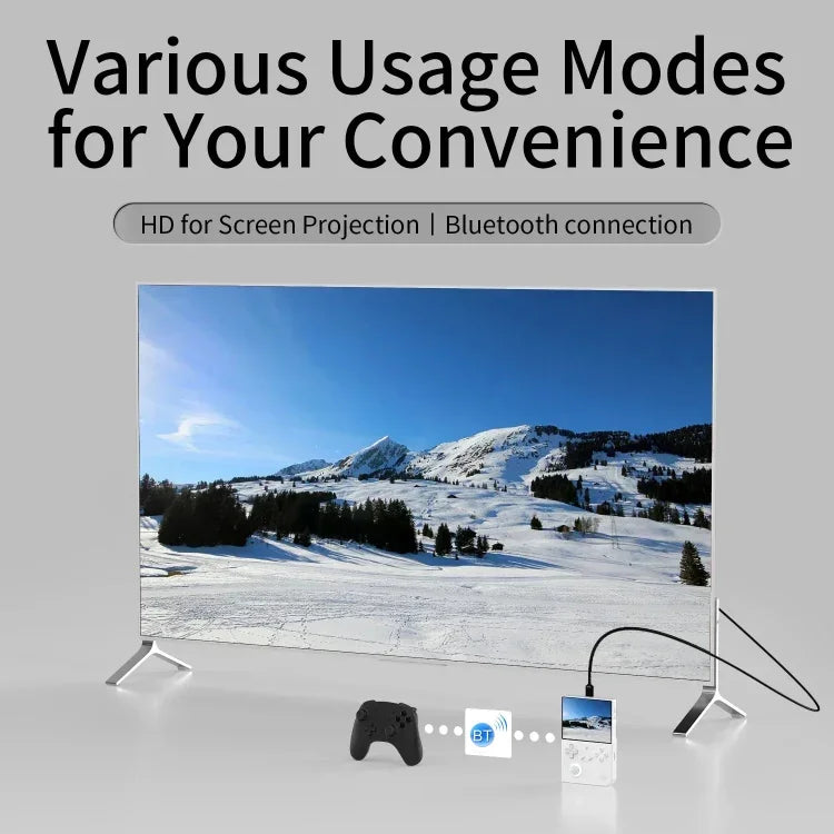 Máy chơi game cầm tay cổ điển ANBERNIC RG40XXV màn hình HD dọc với đèn nền, bộ nhớ 64GB, 64GB+128GB, 64GB+256GB