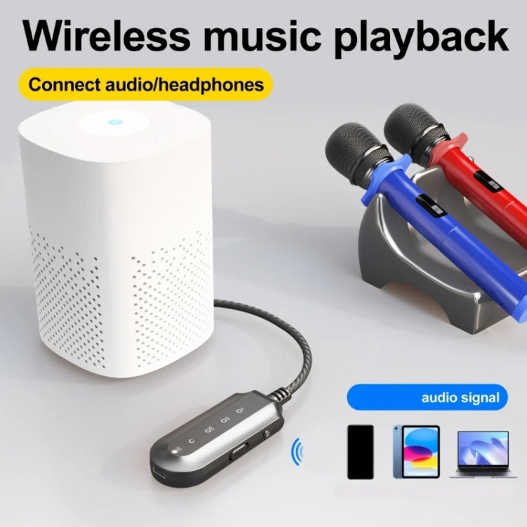 Bộ xử lý giọng hát luyện tập hát trực tiếp Bluetooth T300, T300