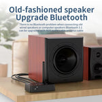D9 2-in-1 Old-fashioned Audio Car Bluetooth Receiver Transmitter NFC Music Bluetooth Adapter, D9 2-in-1