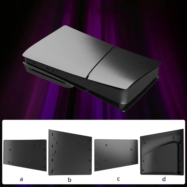 Vỏ mặt thay thế cho PS5 Slim, có thể tháo rời, phiên bản đĩa màu đen, phiên bản kỹ thuật số màu đen, phiên bản đĩa màu trắng, phiên bản kỹ thuật số màu trắng, phiên bản đĩa màu xám, phiên bản kỹ thuật số màu xám