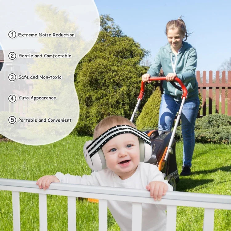Bịt tai chống ồn, chống tiếng ồn loại băng đô cho bé khi ngủ