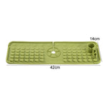 Thảm thoát nước silicone vòi nước đa chức năng, thảm chống trượt và chống bắn nước cho bồn rửa gia đình