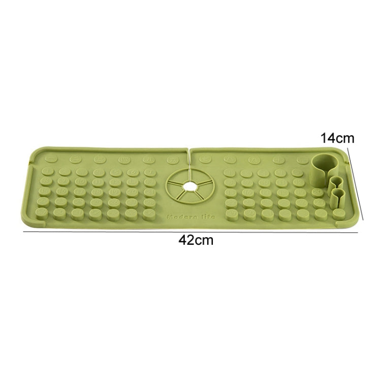 Thảm thoát nước silicone vòi nước đa chức năng, thảm chống trượt và chống bắn nước cho bồn rửa gia đình