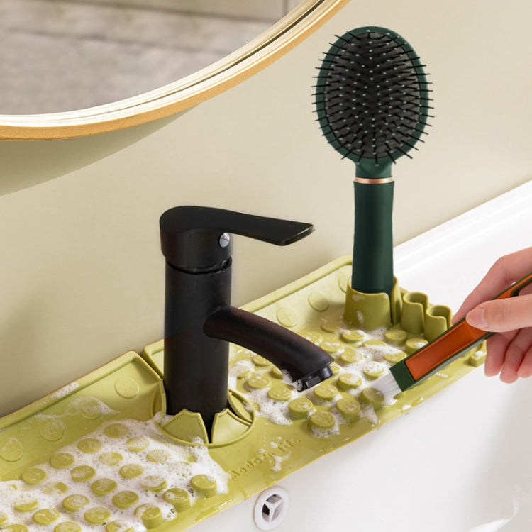 Thảm thoát nước silicone vòi nước đa chức năng, thảm chống trượt và chống bắn nước cho bồn rửa gia đình