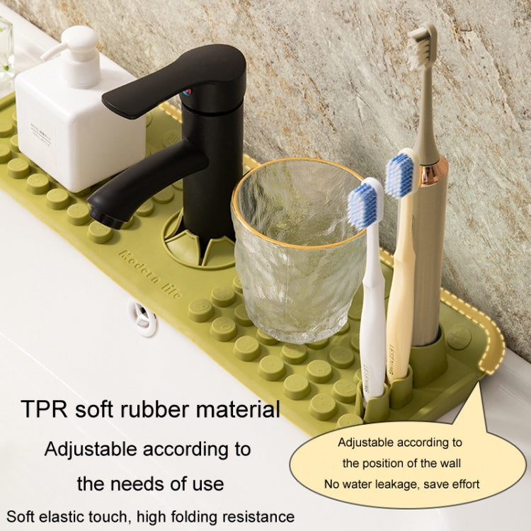 Thảm thoát nước silicone vòi nước đa chức năng, thảm chống trượt và chống bắn nước cho bồn rửa gia đình