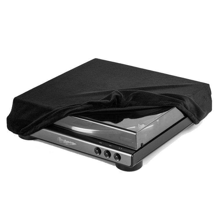 Vỏ phủ bụi bằng vải nỉ cho máy chơi đĩa vinyl Audio-Technica AT-LP60XBT, hộp có dây đàn hồi, vỏ phủ bụi AT-LP60XBT