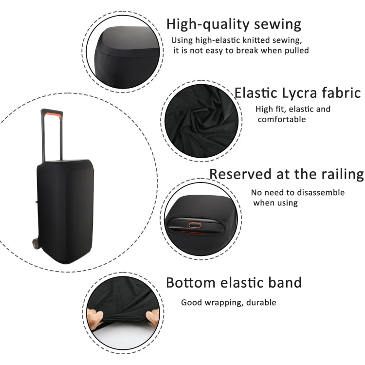 For JBL Partybox Stage 310 / 320 Speaker Lycra Dust Cover Elastic Sleeve, Lycra Dust Cover