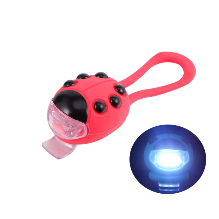 Đèn pha LED silicon hình con bọ cho xe đạp