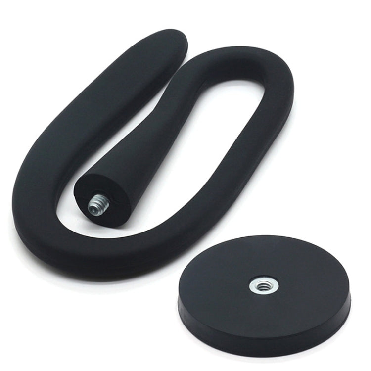 Universal Flexible Magnetic Washing Machine Door Stopper Front Load Washer Door Prop, 43mm Black, 43mm White, 66mm Black, 66mm White