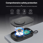Sạc không dây gập 3 trong 1 T5 cho Apple Watch / iPhone / AirPods