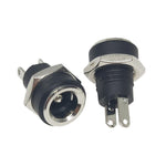 30 cái ổ cắm nguồn DC cái cho thiết bị điện tử kèm đai ốc, DC5.5x2.1MM, DC5.5x2.1MM bằng đồng nguyên chất, DC5.5x2.5MM, DC3.5x1.3MM