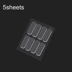 5 miếng / gói miếng dán chống va đập trong suốt tự dính cho góc tủ bàn, 35 x 10mm, 63 x 10mm, 150 x 15mm
