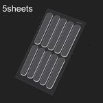 5 miếng / gói miếng dán chống va đập trong suốt tự dính cho góc tủ bàn, 35 x 10mm, 63 x 10mm, 150 x 15mm