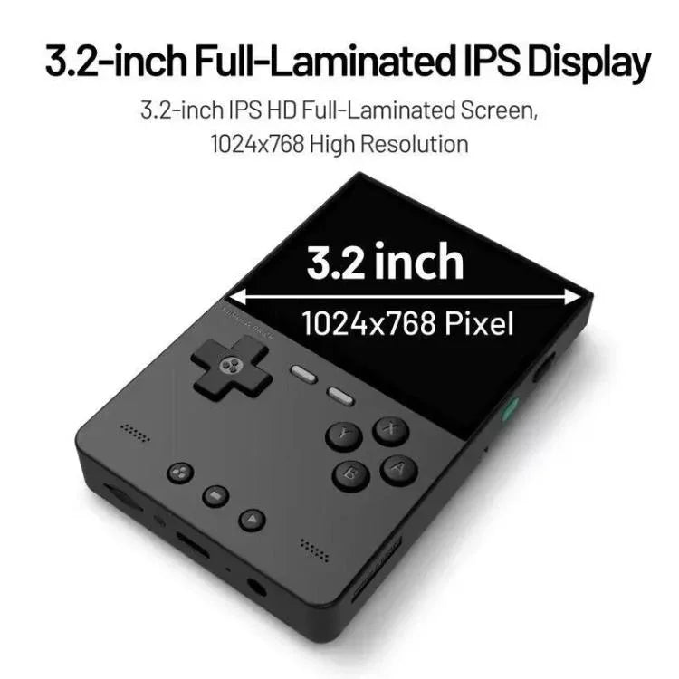 Máy chơi game cầm tay TRIMUI BRICK mã nguồn mở, không dây Bluetooth HD Retro Arcade, bản tiêu chuẩn không thẻ, 64G, 128G, 256G
