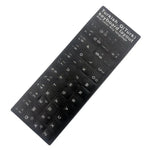 Miếng dán bàn phím laptop, tiếng Ukraine, Thổ Nhĩ Kỳ, Thụy Điển, Ba Lan, Farsi