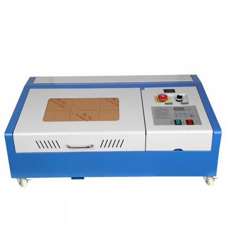 Máy khắc laser CO2 3020B cho gỗ, da, mộc, phích cắm EU