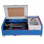 Máy khắc laser CO2 3020B cho gỗ, da, mộc, phích cắm EU