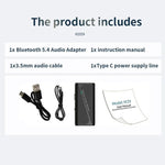 Bộ thu cách ly âm thanh Bluetooth 5.4 chống nhiễu giảm ồn, M29