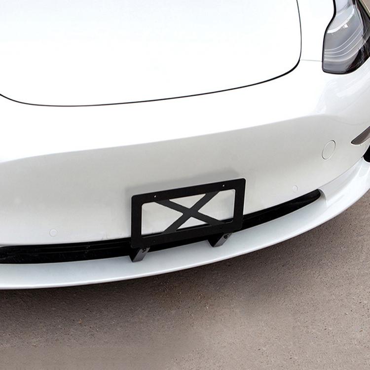 American Standard License Plate Frame Aluminum Alloy License Plate Bracket, For Tesla Model Y