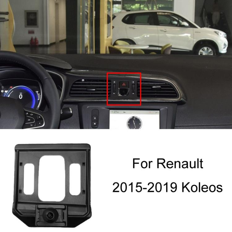 For Renault Left Driving Car-Mounted Special Mobile Phone Navigation Bracket Base, 9-16 Koleos, 15-19 Koleos, 16-19 Koleos