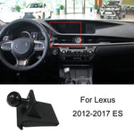 For Lexus Car Special Mobile Phone Navigation Bracket Base, 06-11 ES, 06-11 IS, 09-14 RX, 11-21 CT, 13-17 ES, 15-22 RX, 16-19 LX570, 16-21 NX, 18-20 ES, 18-21 LS, 19-21 UX, 21-22 ES, 22 NX